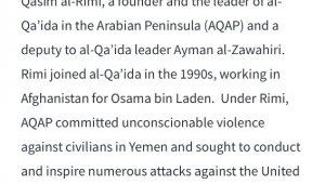ABD, El Kaide lideri Kasım el-Rimi'nin öldürüldüğünü duyurdu