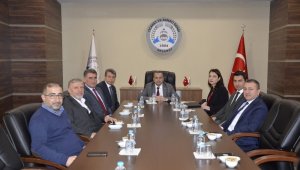 Aksaray'ın dev yatırımcıları demiryolu için ATSO'da buluştu