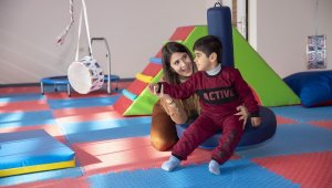 Büyükşehir Belediyesinden özel çocuklara "Duyu Bütünleme Terapisi"