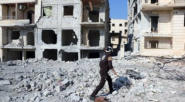 Esad rejiminden Halep'e hava saldırısı: 5 ölü