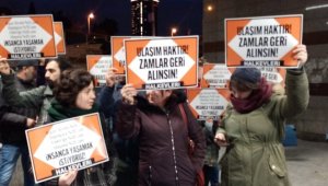 İstanbul'da toplu taşımaya yapılan zam protesto edildi