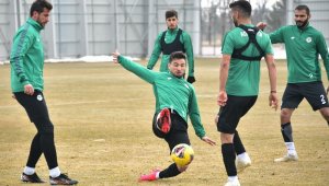 Konyaspor, Kayserispor maçı hazırlıklarını sürdürüyor