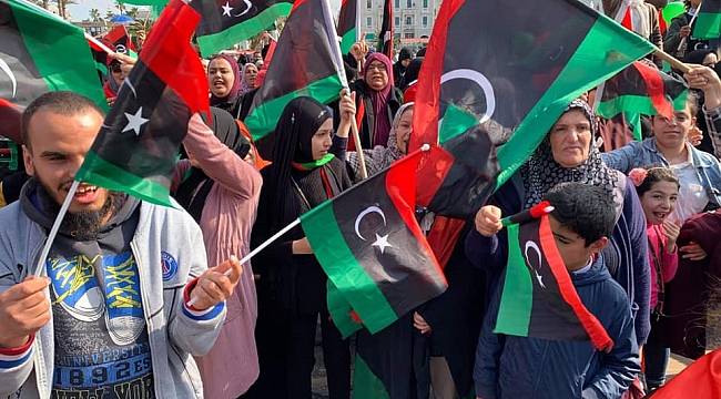 Libya'da devrimin 9. yılı kutlandı
