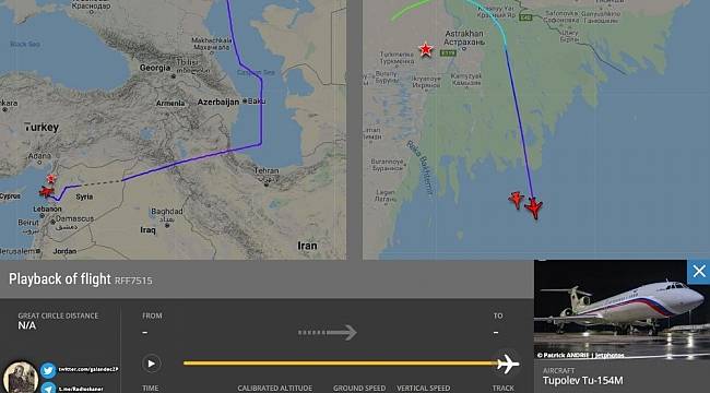 Rusya, Hazar Denizi üzerinden Suriye'ye savaş uçağı takviyesi yaptı