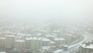 Sivas'ta sis etkili oldu