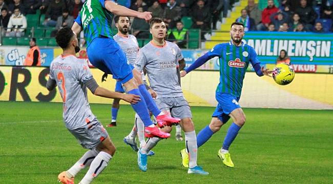 Süper Lig: Çaykur Rizespor: 0 - Medipol Başakşehir: 1