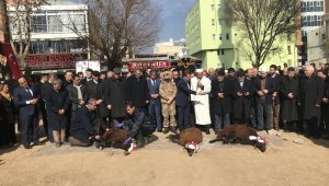 Ülke genelinde yaşanan doğal afet ve olaylar için kurban kesildi