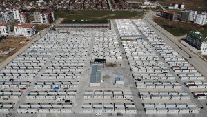 Depremzede bin 640 aile konteyner kentlere yerleşti