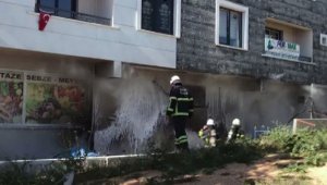Hatay'da işyeri yangını