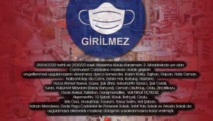 Bayburt'ta 36 cadde ve 3 sokağa maskesiz girişler yasaklandı