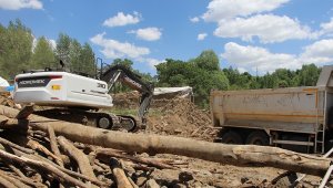Bingöl'de deprem bölgesinde enkaz kaldırma çalışması sürüyor