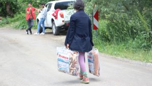 Bingöl'ün köylerinde çadırlar kuruldu, depremzedeler kalmaya başladı