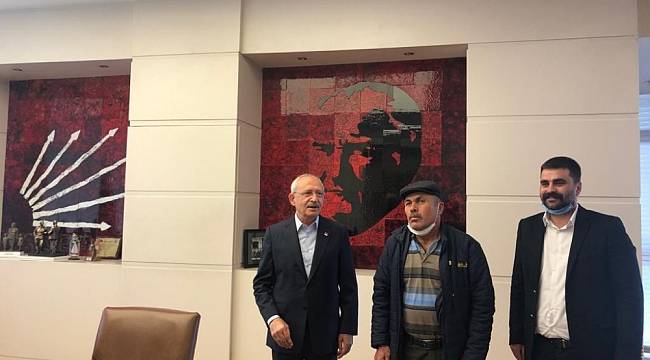 Çubuklu şehit babasından Kılıçdaroğlu'na ziyaret