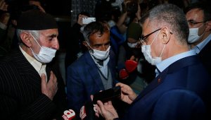 Cumhurbaşkanı Erdoğan, deprem şehidi korucunun ailesine başsağlığı diledi