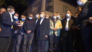 Cumhurbaşkanı Yardımcısı Oktay, deprem bölgesinde açıklama yaptı