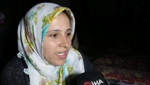 Depremde yararlanan hamile kadın İHA'ya konuştu