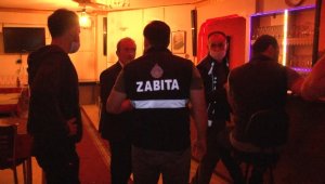 Eğlence mekanına 'korona virüs' baskını