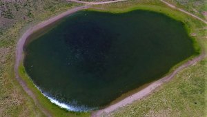 Elazığ'da kalp gölü, doğal güzelliği ile dikkat çekiyor