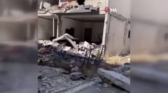 Libya'da Hafter'in saldırılarının ardından Trablus'taki yıkım görüntülendi
