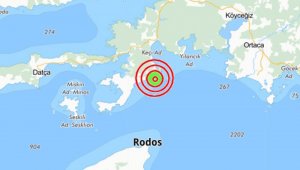 Muğla'da 5.2 büyüklüğünde deprem