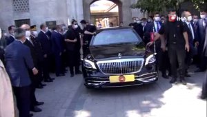 Cumhurbaşkanı Erdoğan ve Bahçeli Fatih Sultan Mehmet türbesini ziyaret etti