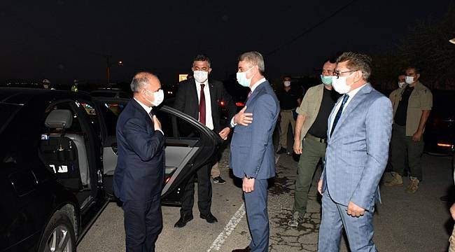 Emniyet Genel Müdürü Aktaş, Malatya'da trafik kontrol noktasını ziyaret etti