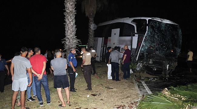 Freni patlayan yolcu otobüsü dehşet saçtı: 8 yaralı