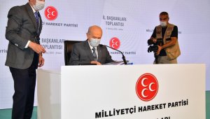 MHP İl Başkanları Toplantısı sonrası Bahçeli açıklamalarda bulundu