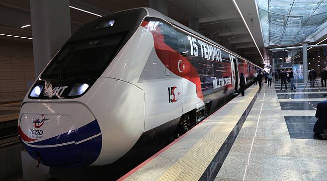 Milli Birlik Treni ilk seferi için Ankara'dan İstanbul'a hareket etti