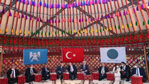 Cumhurbaşkanı Erdoğan 'temsili Malazgirt Zaferi'ni izledi