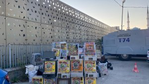 İstanbul'da kumar operasyonu: 50 adet makine ele geçirildi