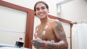 Denizlispor'un yeni transferi Varela sağlık kontrolünden geçti