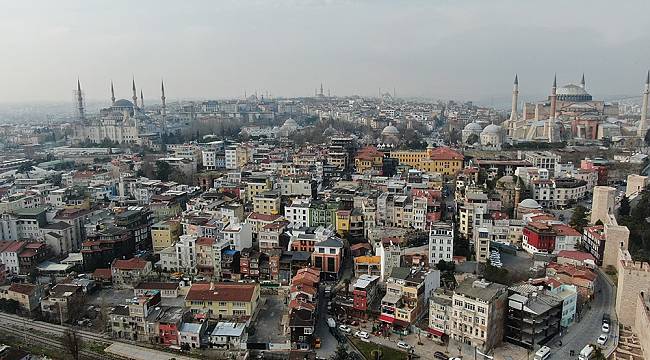 İstanbul'un gizli sarayı böyle görüntülendi