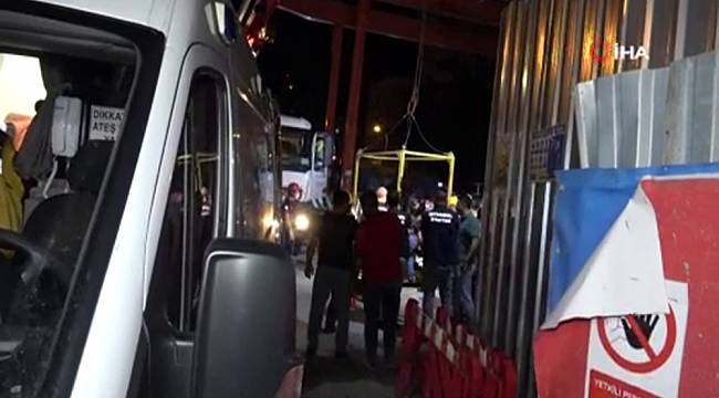 Kadıköy-Kozyatağı metro şantiyesinde iş kazası: 2 yaralı