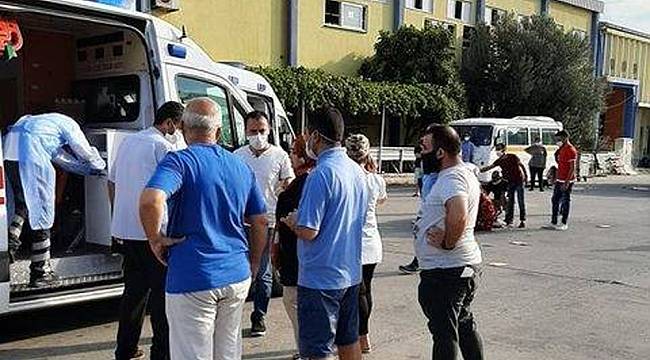 Mersin'de 27 işçi zehirlendi