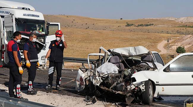 Nevşehir'de feci kaza: 2 ölü