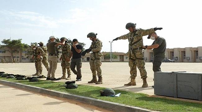 120 Libyalı askere Tacura Müşterek Kara Eğitim ve Tatbikat Merkezinde eğitim verilmeye başlandı