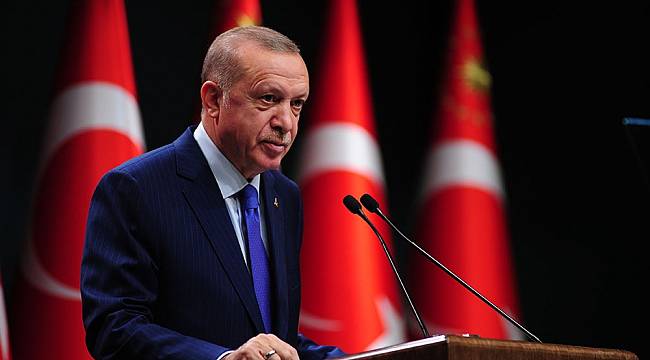 Cumhurbaşkanı Erdoğan: "2 milyar 80 milyon lirayı hane başı bin lira olarak ihtiyaç sahiplerine dağıttık"