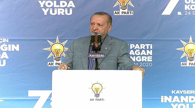 Cumhurbaşkanı Erdoğan, "Azeri kardeşlerimiz işgal altındaki topraklara doğru yürüyorlar