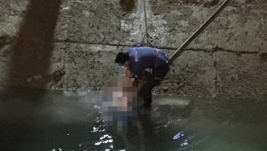 Kanalda erkek cesedi bulundu