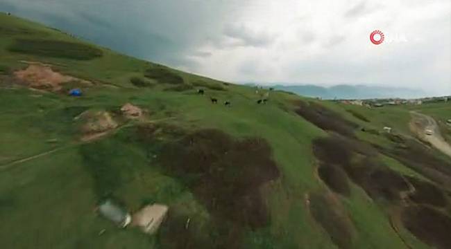 Yarış drone kamerasından eşsiz Karadeniz turu