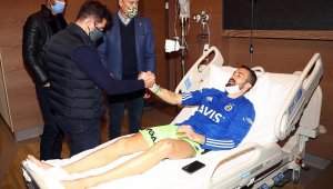 Fenerbahçe'den Harun Tekin'e moral ziyareti