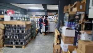 İstanbul'da sahte içki operasyonu