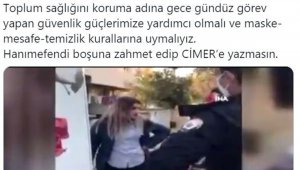 Polisleri tehdit eden kadına CİMER'den cevap: "Boşuna zahmet edip yazma"