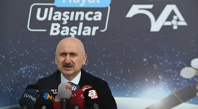 "Türksat 5A ve 5B uyduları için yer istasyonları kurulum çalışmalarında son aşamaya geldik"