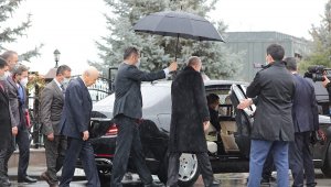 Cumhurbaşkanı Erdoğan, Devlet Bahçeli'yi evinde ziyaret etti