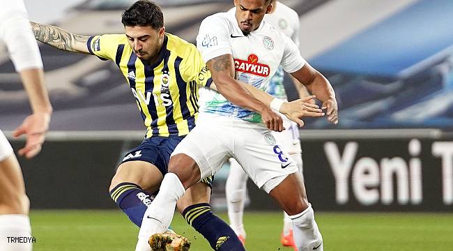 Süper Lig: Fenerbahçe: 1 - Çaykur Rizespor: 0