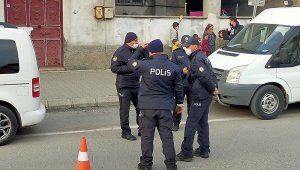 Tartıştığı kocasına mermi yağdırdı