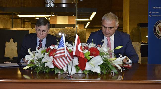 Türkiye ve ABD arasında arkeolojik eserlerin korunmasına dair mutabakat imzalandı