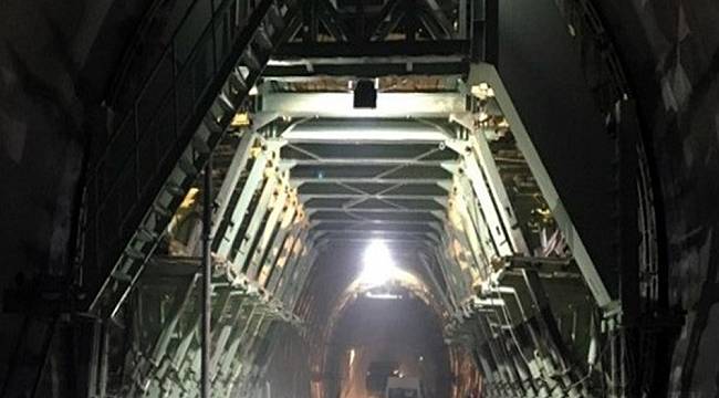 Yeni Zigana Tüneli inşaatında kazı oranı yüzde 80'e ulaştı